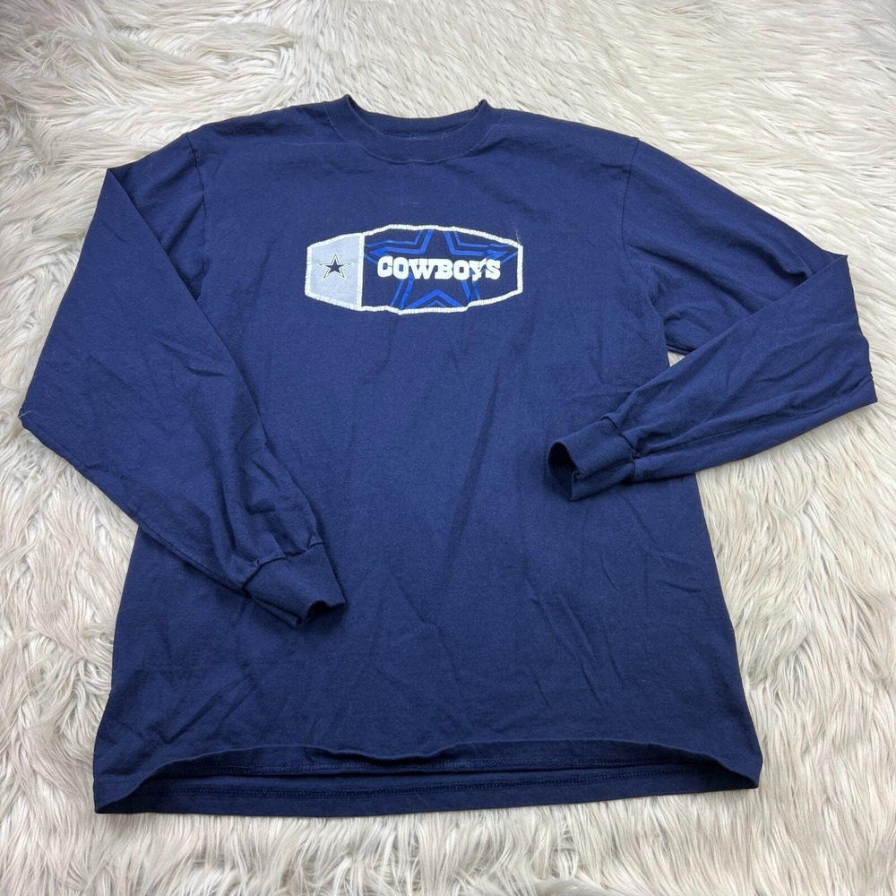 Vintage‎ Reebok Men's M Dallas Cowboys Long Sleeve Graphic Tee